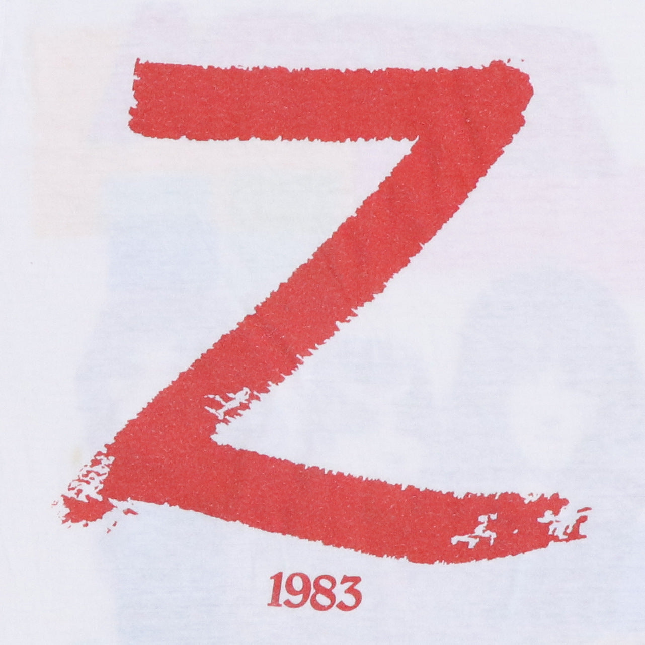 1983 Zebra Sleeveless Shirt