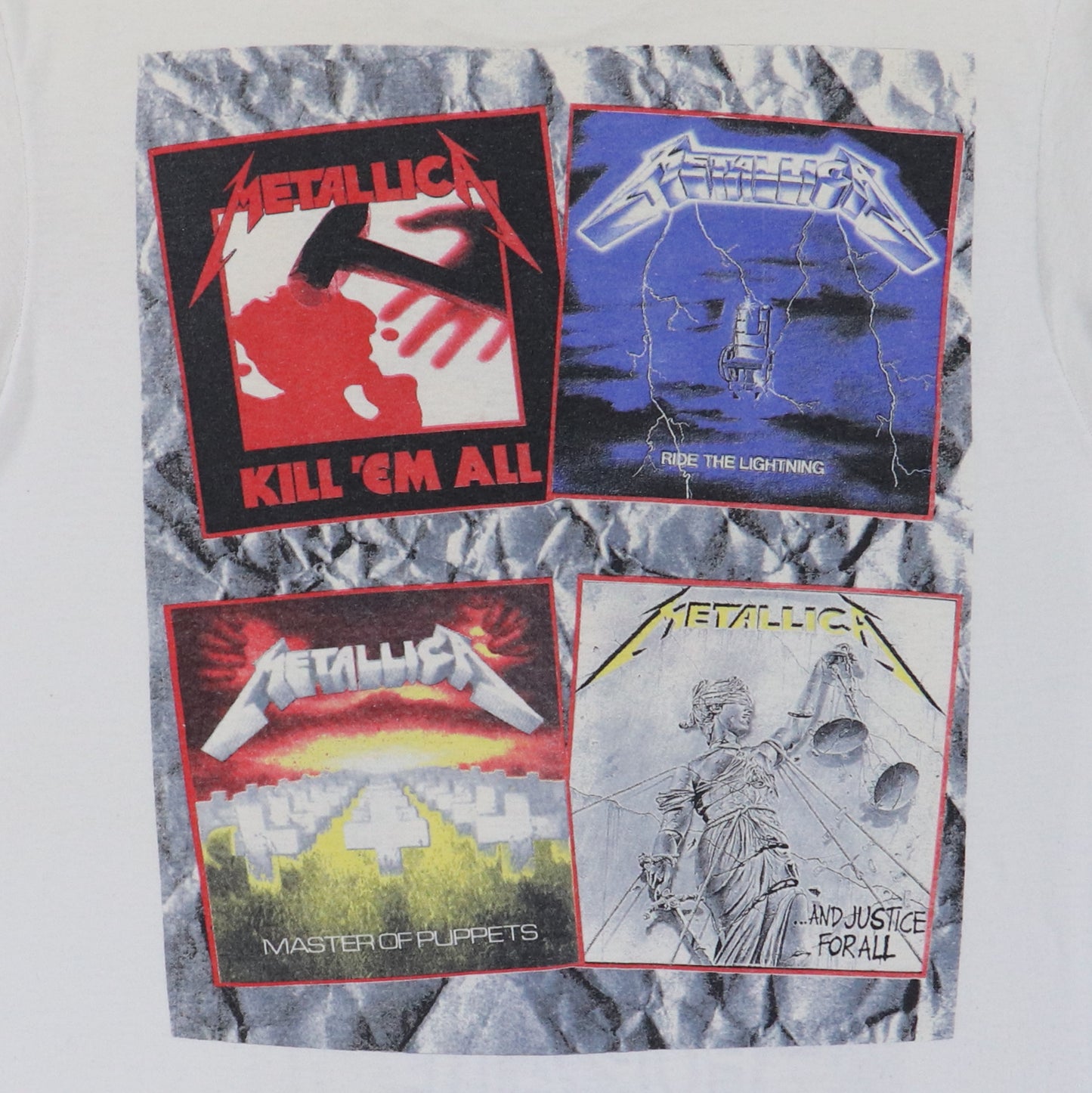 1988 Metallica And Justice For All Shirt