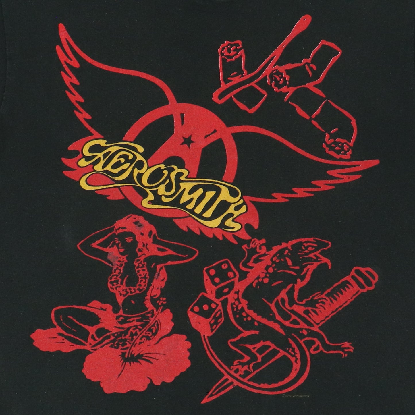 1988 Aerosmith Permanent Vacation Shirt