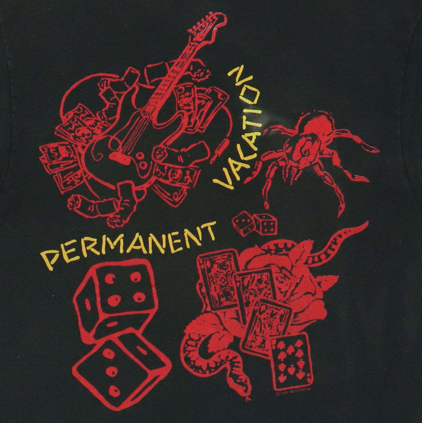 1988 Aerosmith Permanent Vacation Shirt