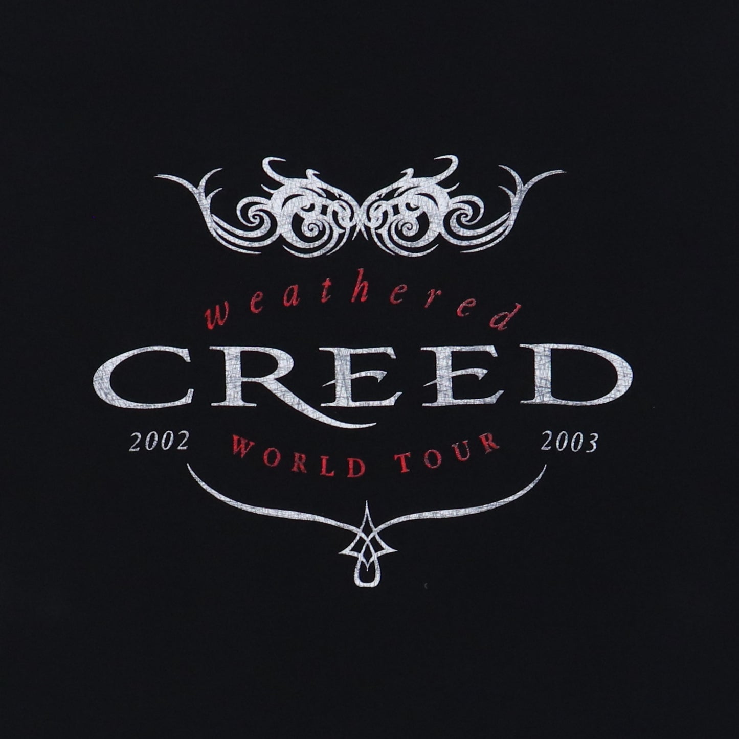 2002 Creed Weathered World Tour Shirt