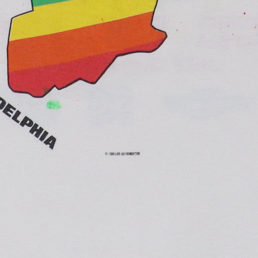 1985 Live Aid Philadelphia Concert Shirt