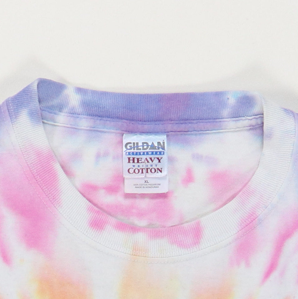 2003 Rolling Stones Licks World Tour Tie Dye Shirt