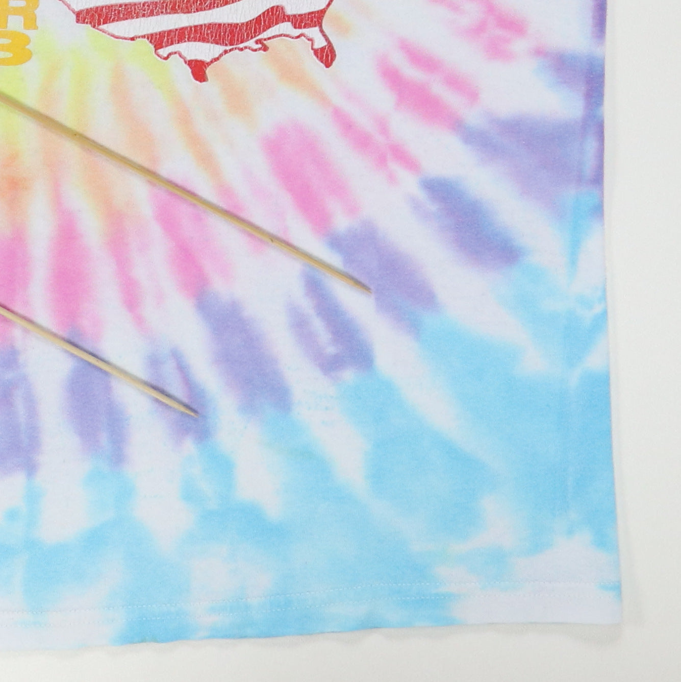 2003 Rolling Stones Licks World Tour Tie Dye Shirt