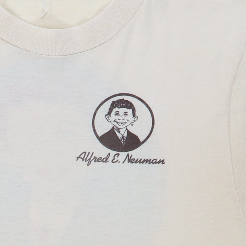 1980s Mad Magazine Alfred E Neuman What Me Worry Shirt
