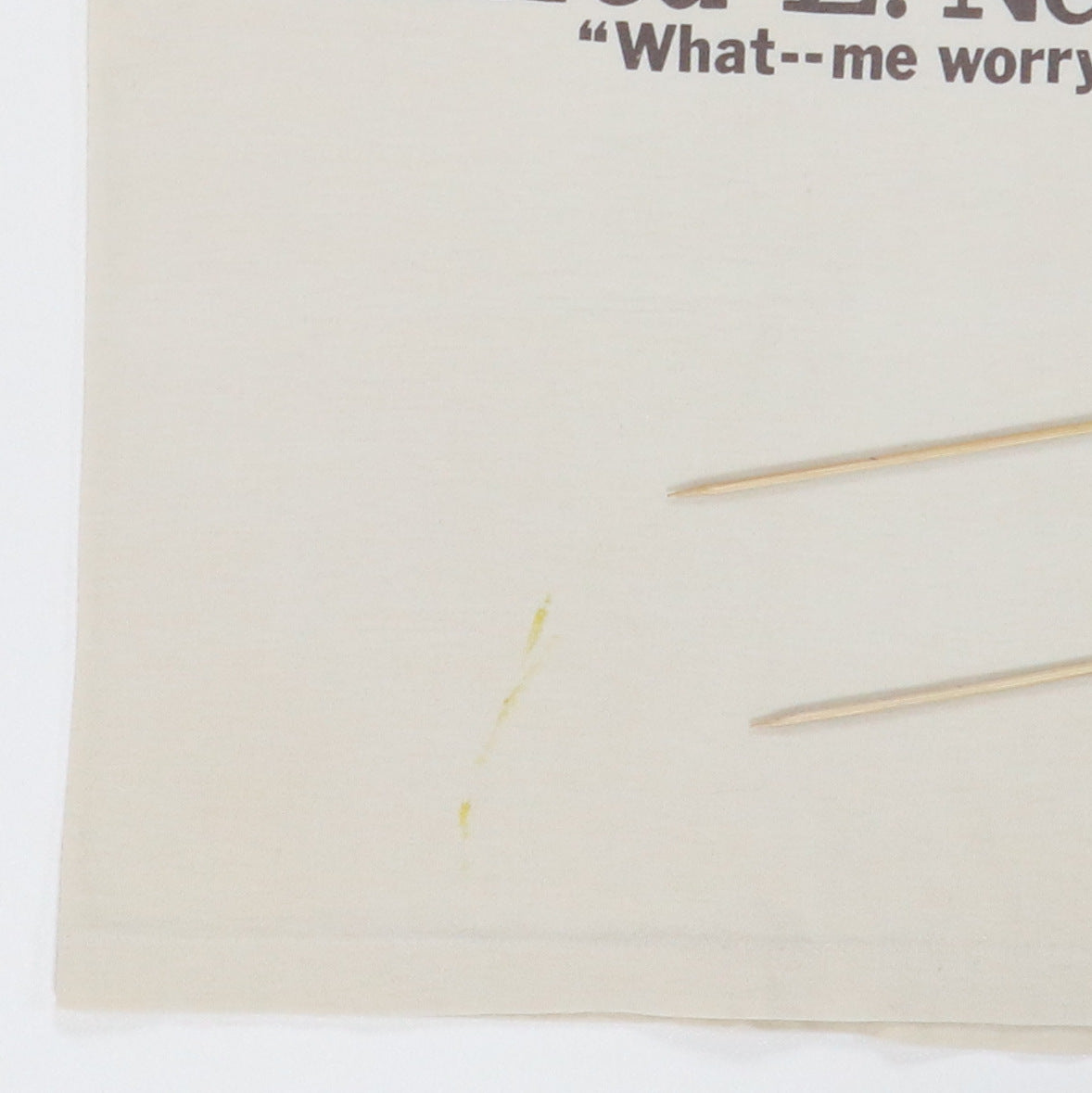 1980s Mad Magazine Alfred E Neuman What Me Worry Shirt