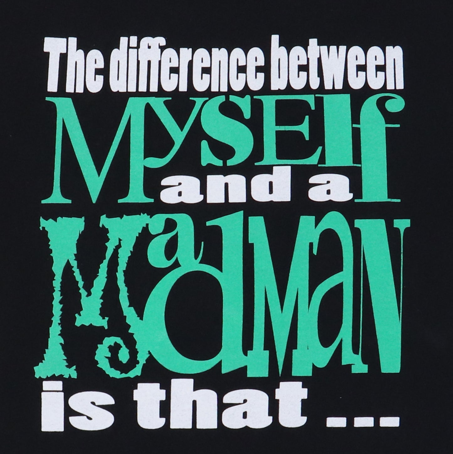 1994 Salvador Dali Madman Shirt