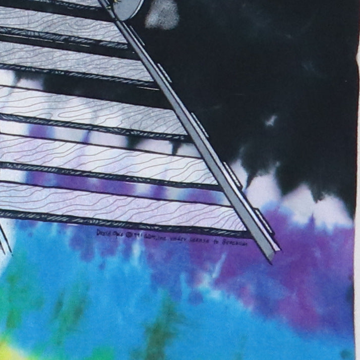 1991 Grateful Dead Madison Square Garden Tie Dye Shirt