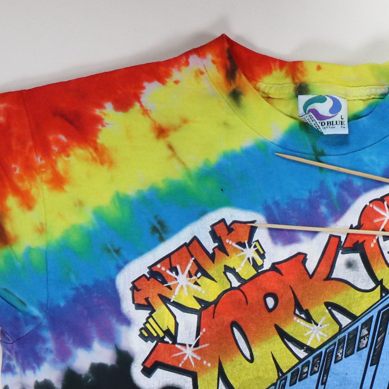 1991 Grateful Dead Madison Square Garden Tie Dye Shirt