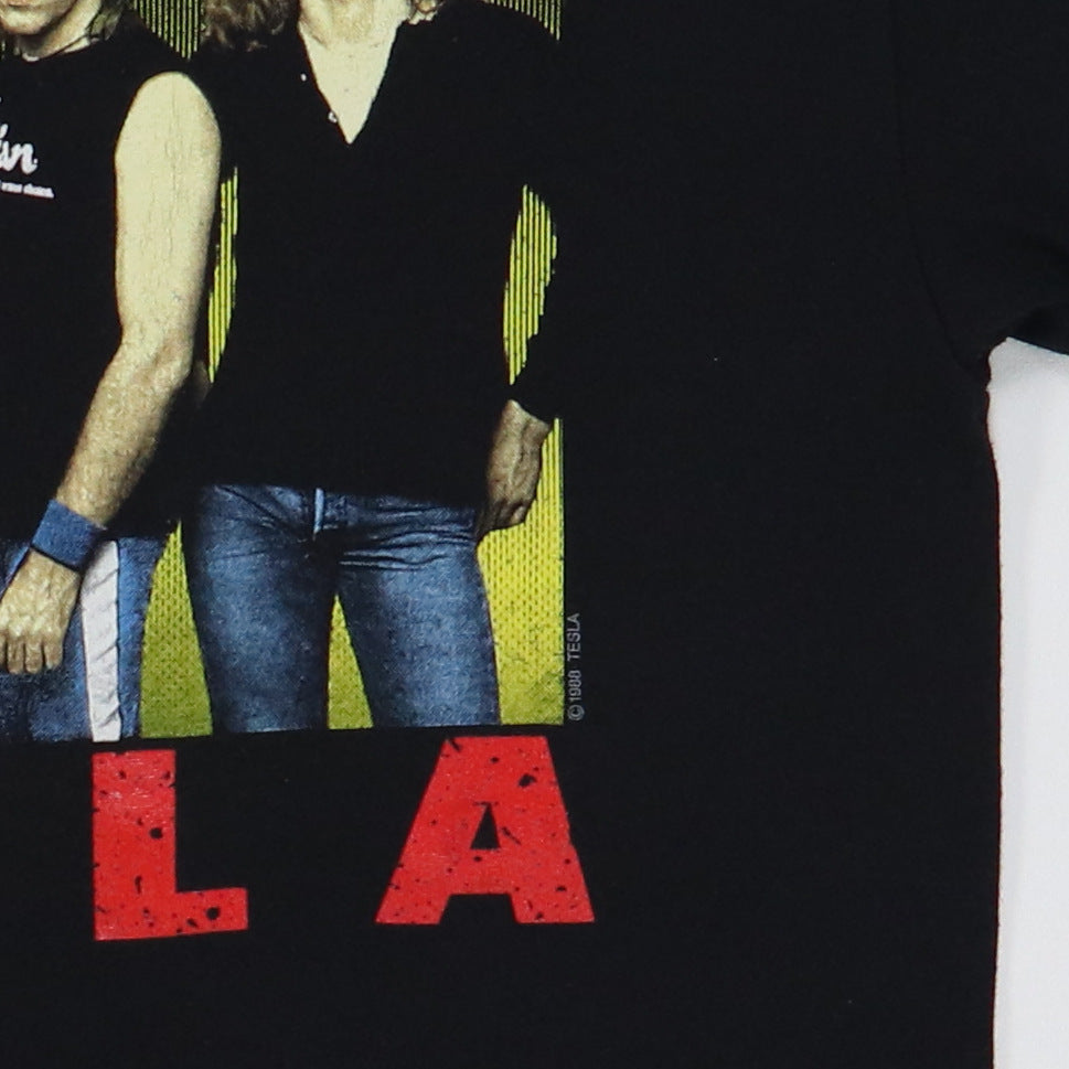 1988 Tesla Great Radio Controversy Shirt