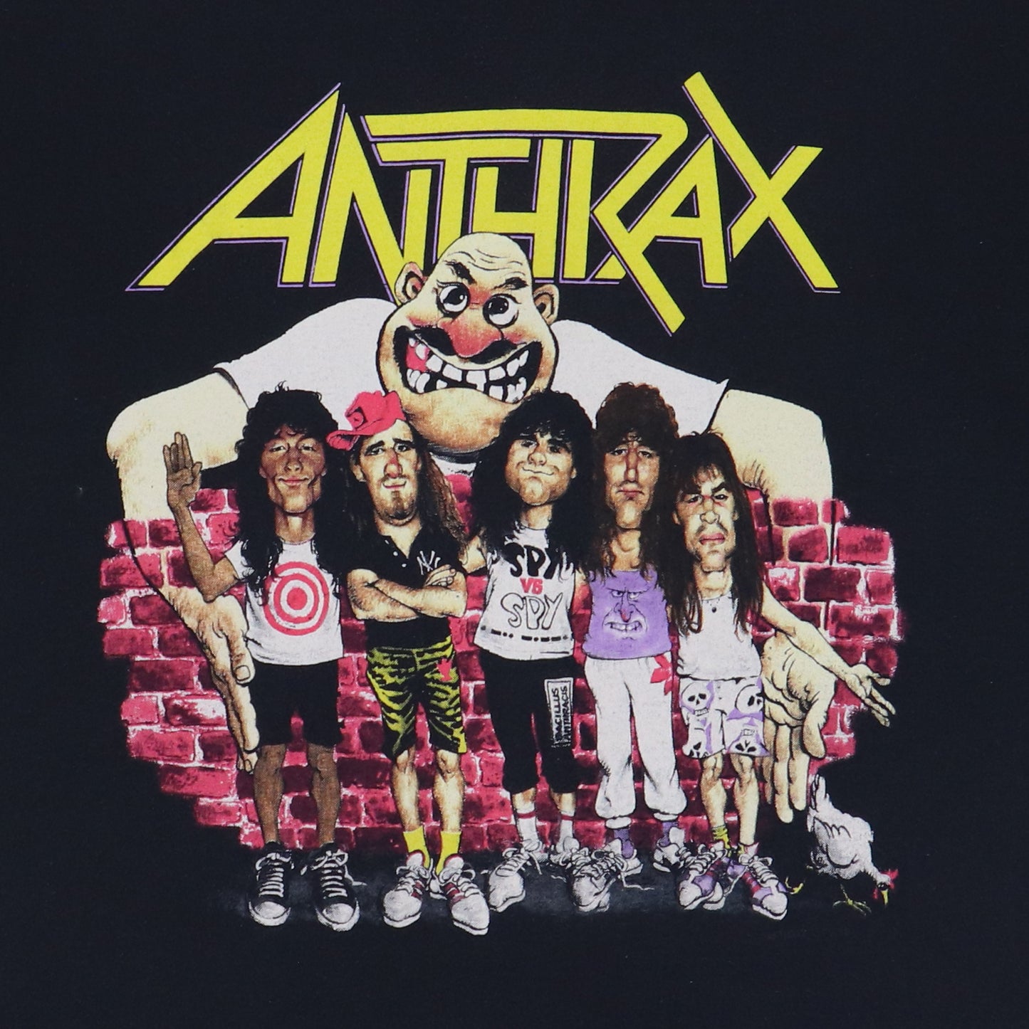 1988 Anthrax State Of Euphoria Tour Shirt