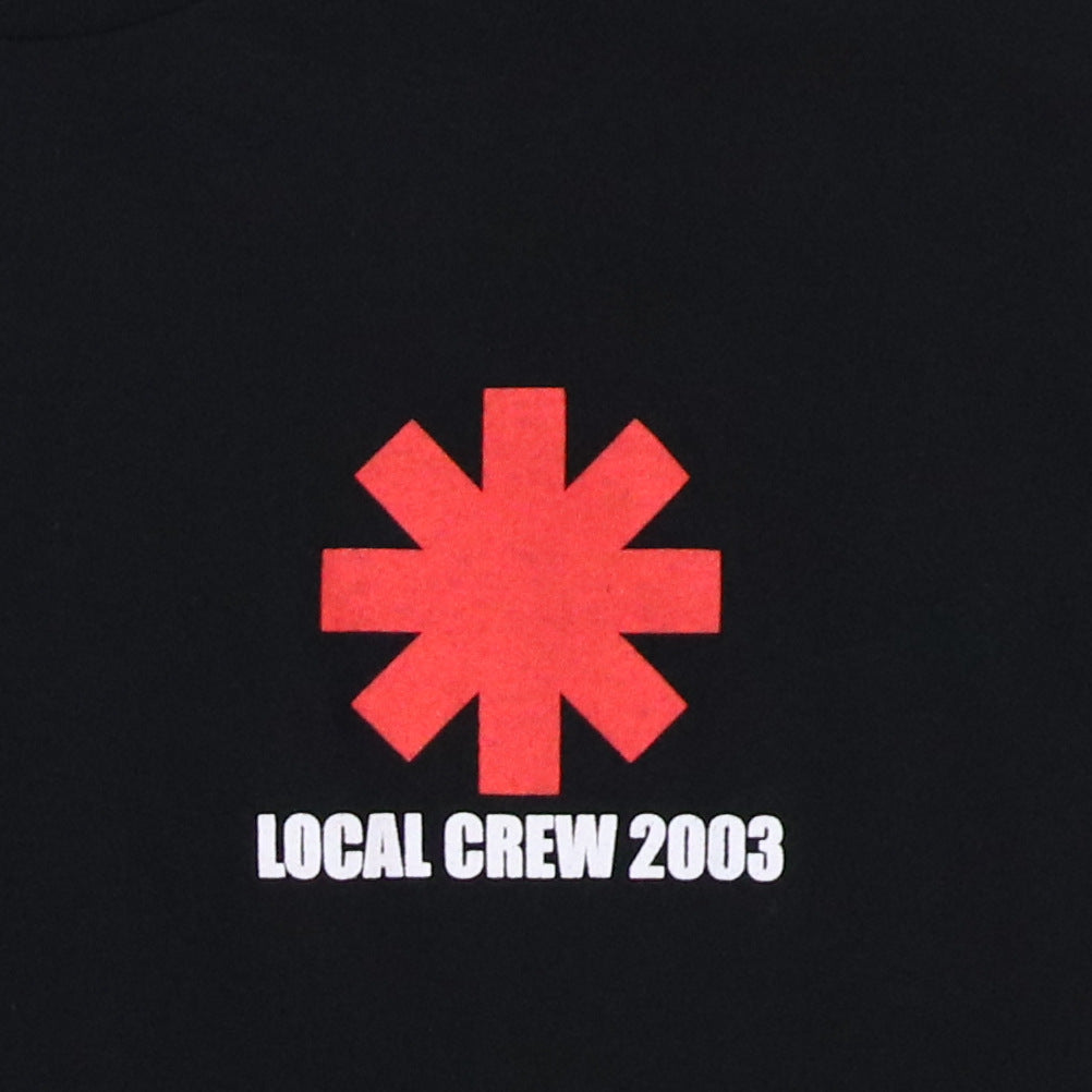 2003 Red Hot Chili Peppers Crew Tour Shirt