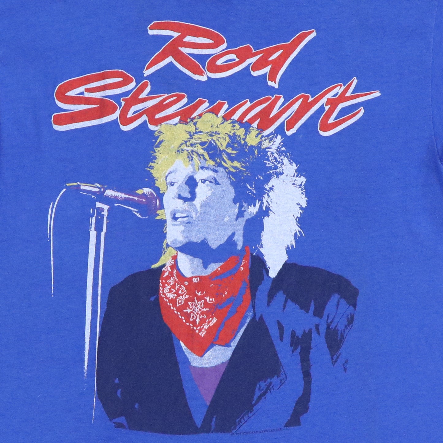 1984 Rod Stewart Tour Shirt