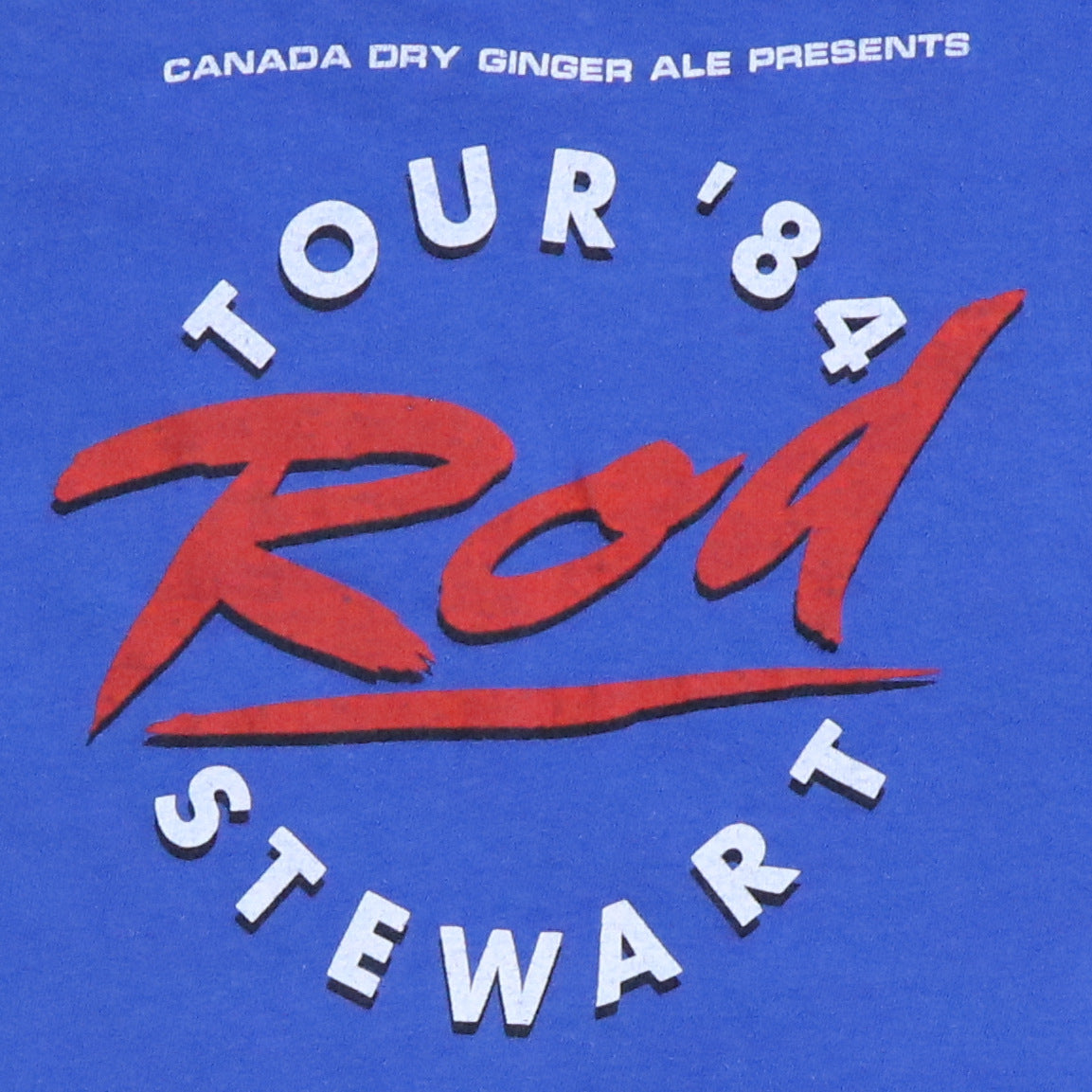 1984 Rod Stewart Tour Shirt