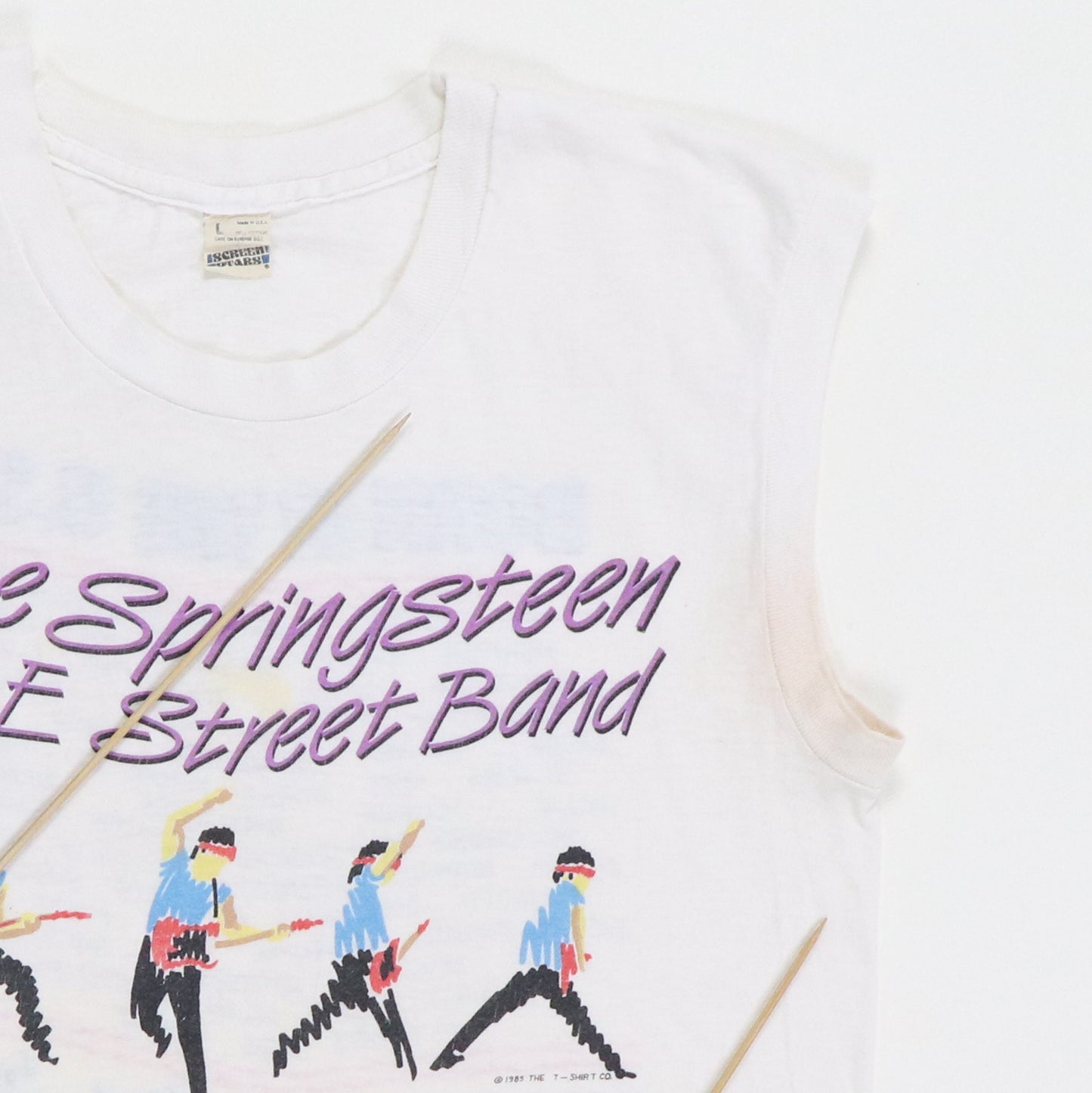 1985 Bruce Springsteen Born In The USA Tour Sleeveless Shirt