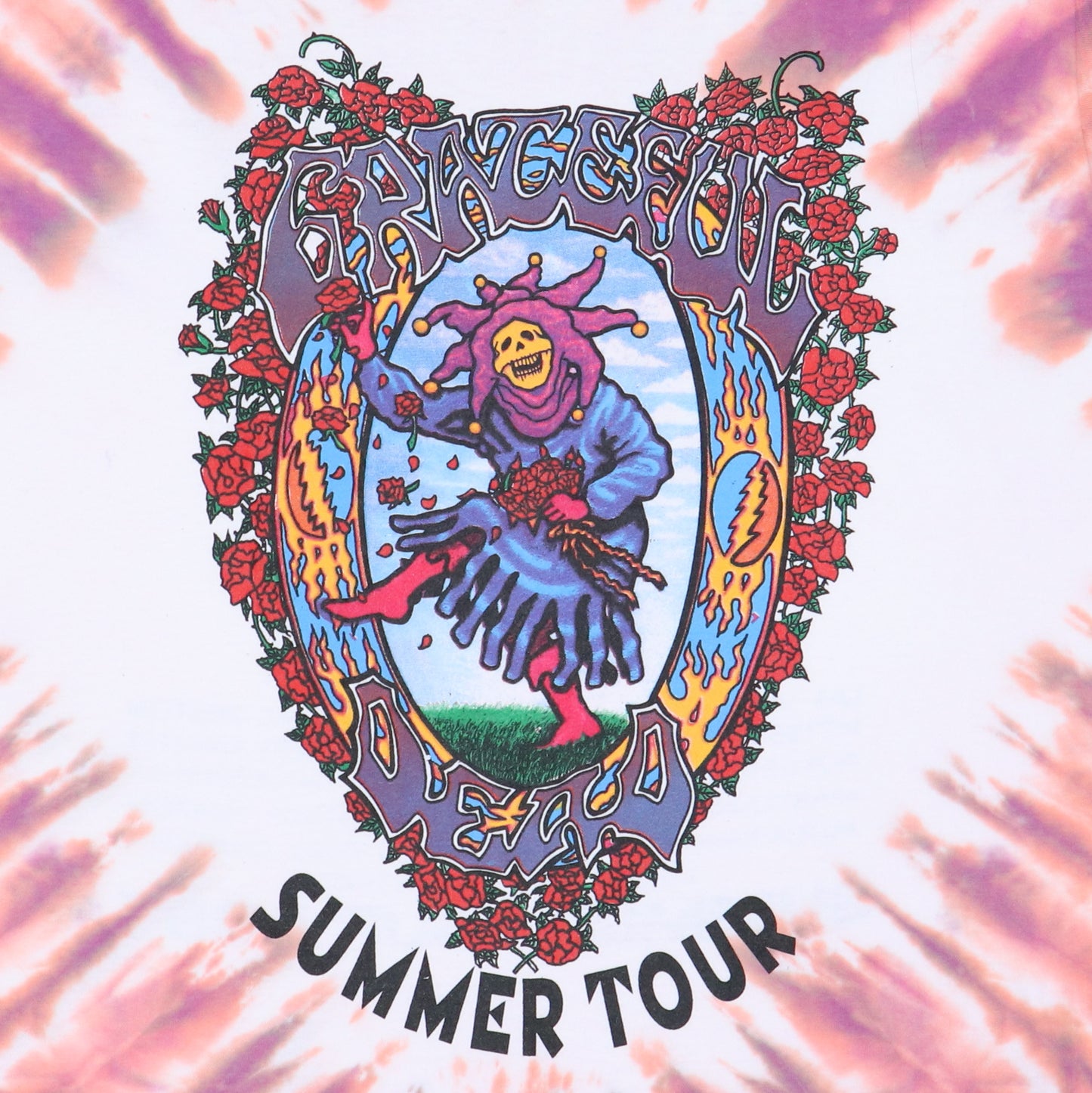 1995 Grateful Dead Summer Tour Tie Dye Shirt