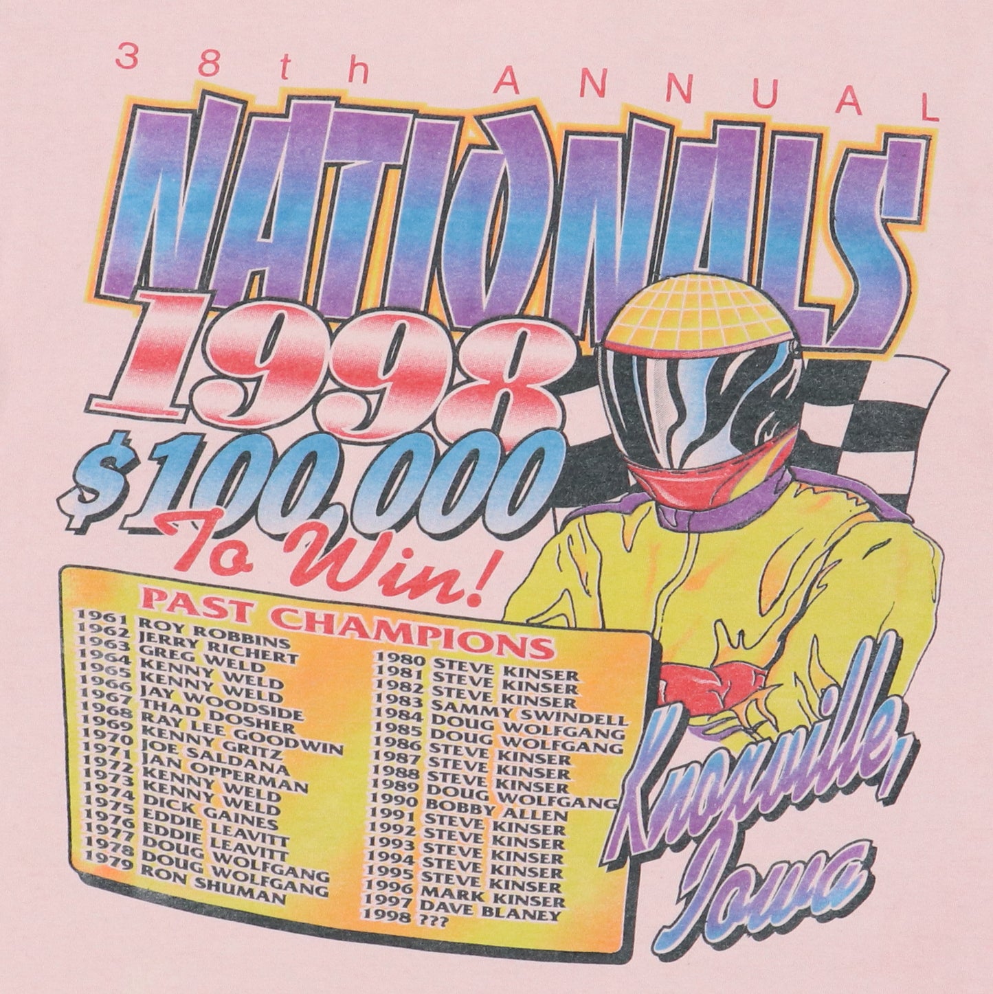 1998 Knoxville Nationals Sprint Car Shirt