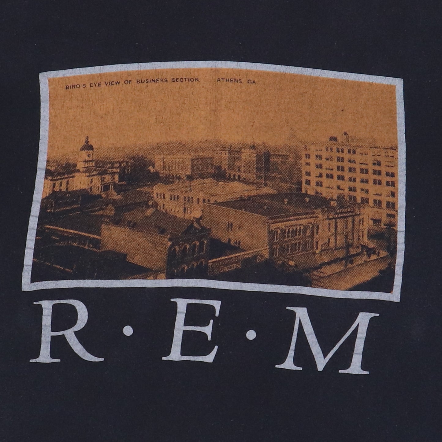 1980s REM Birds Eye Athens Georgia Shirt