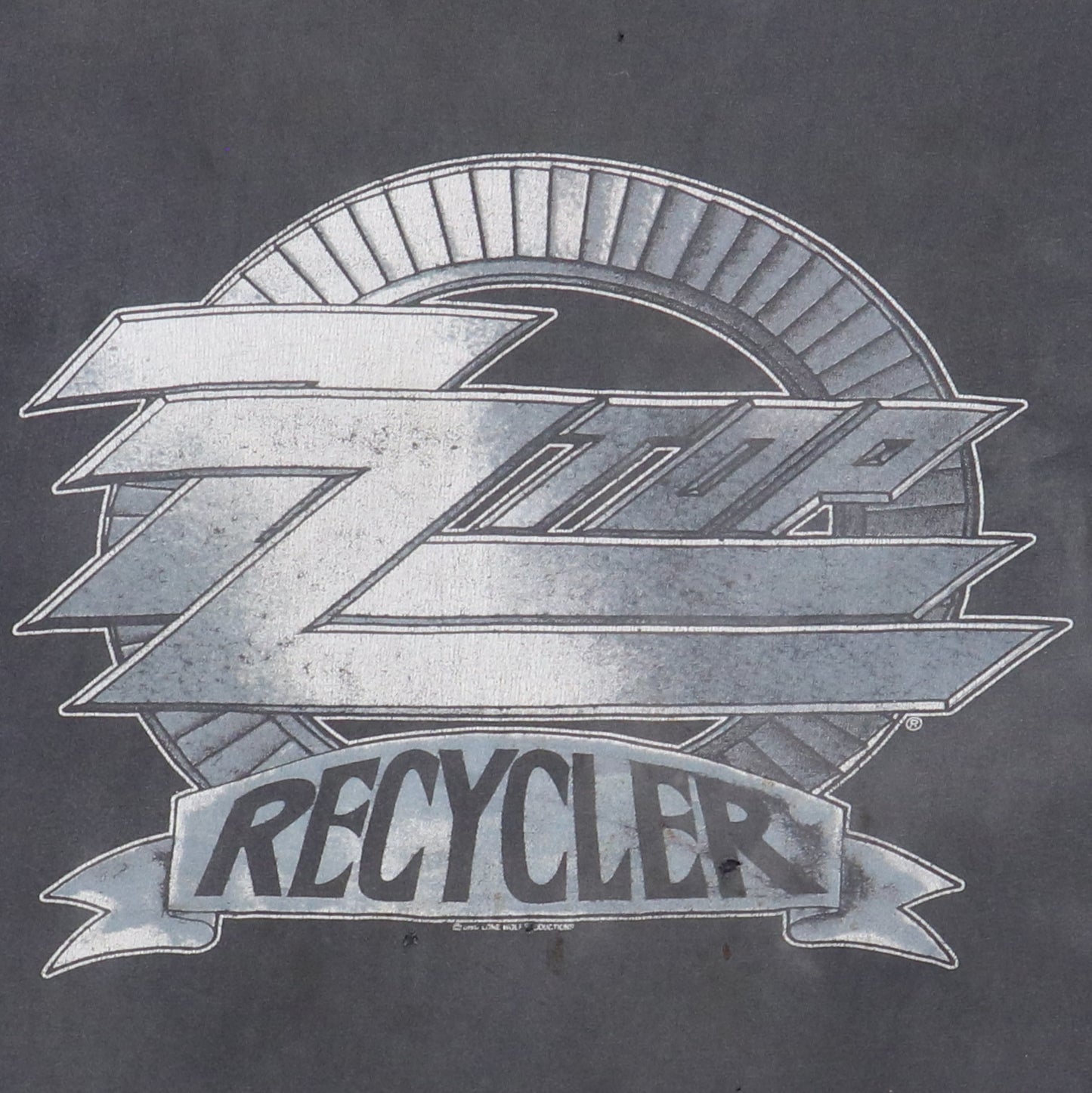 1991 ZZ Top Recycler Tour Shirt