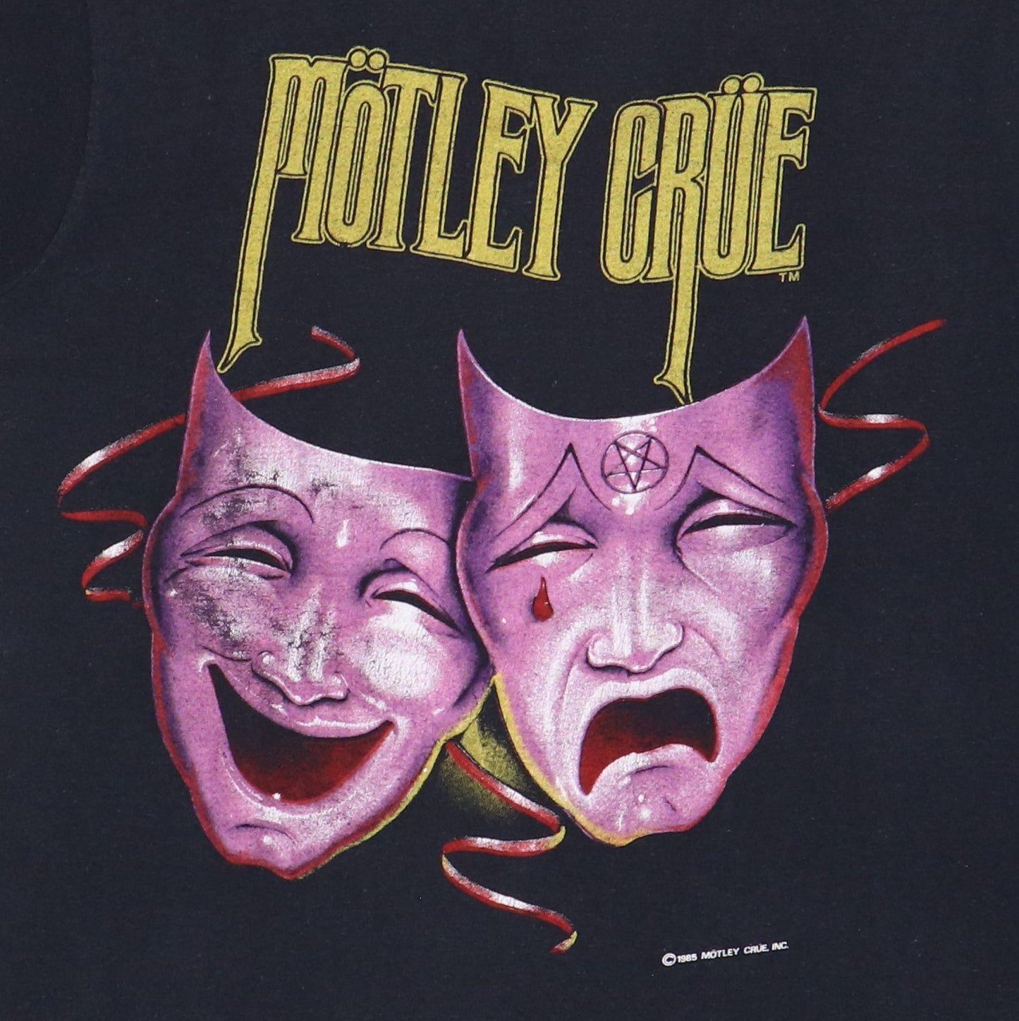 1985 Motley Crue Theatre Of Pain Shirt