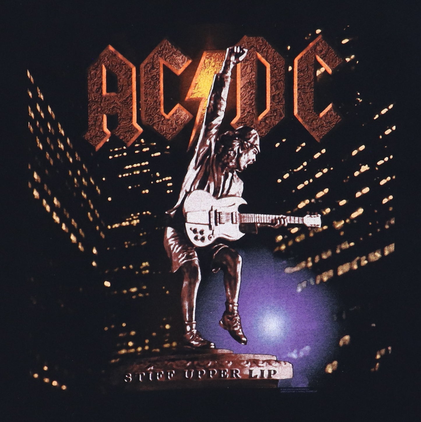 2000 ACDC Stiff Upper Lip Tour Shirt