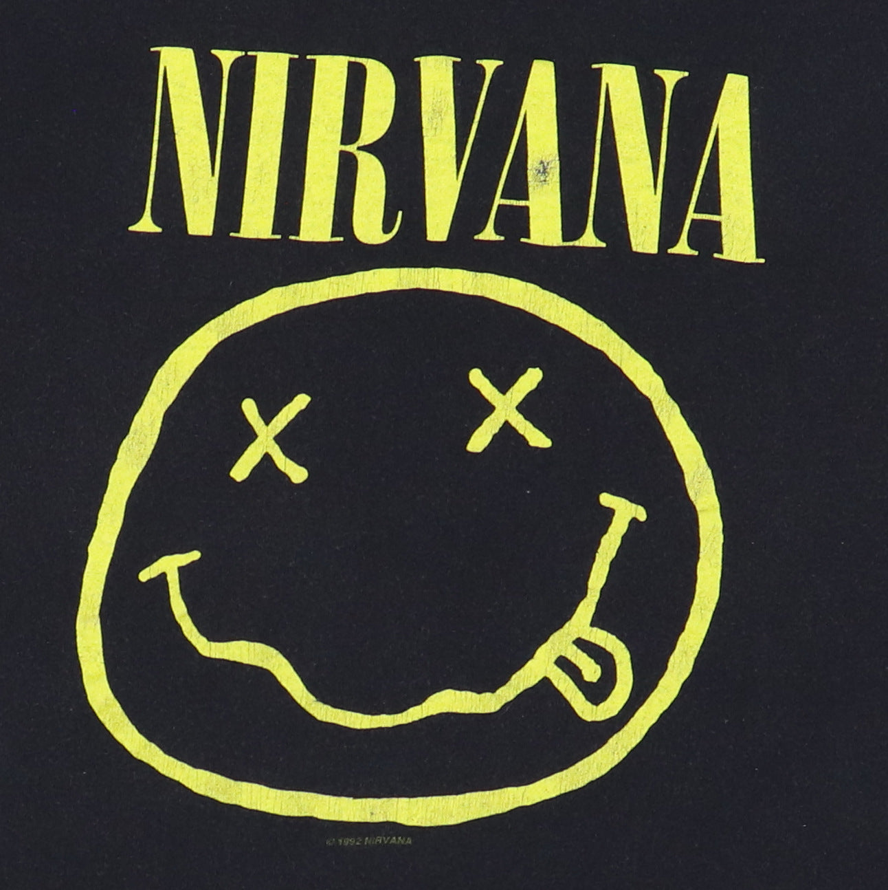 1992 Nirvana Smiley Shirt