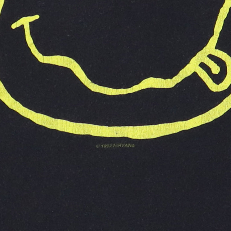 1992 Nirvana Smiley Shirt