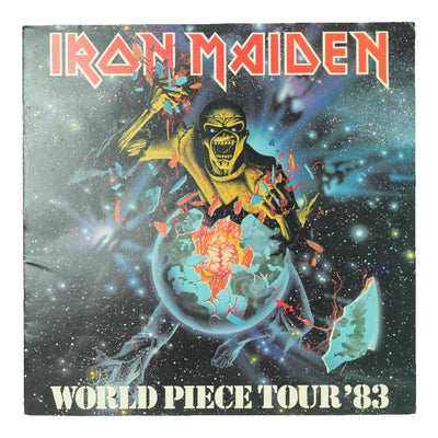 1983 Iron Maiden World Piece Tour Program