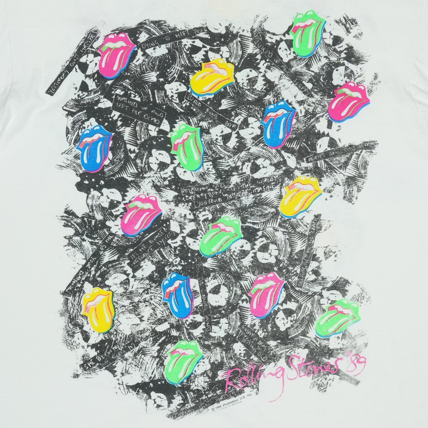 1989 Rolling Stones Steel Wheels Shirt