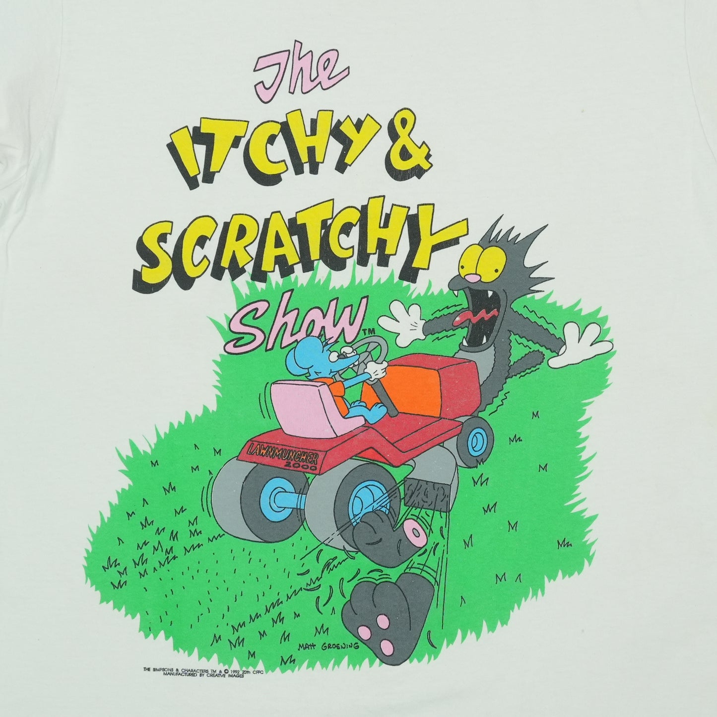 1992 Itchy & Scratchy Show Shirt