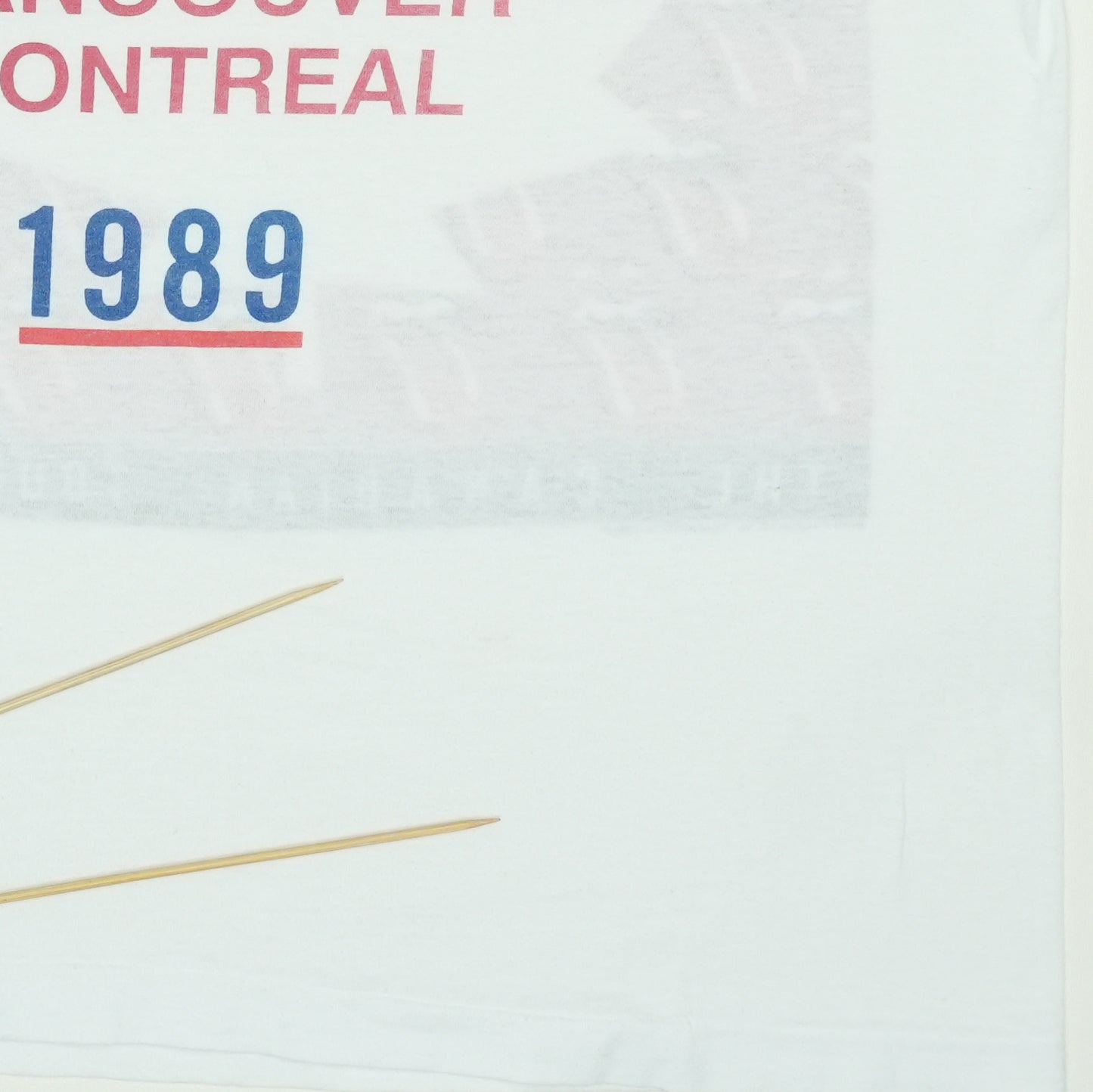 1989 Rolling Stones Steel Wheels Canadian Tour Shirt