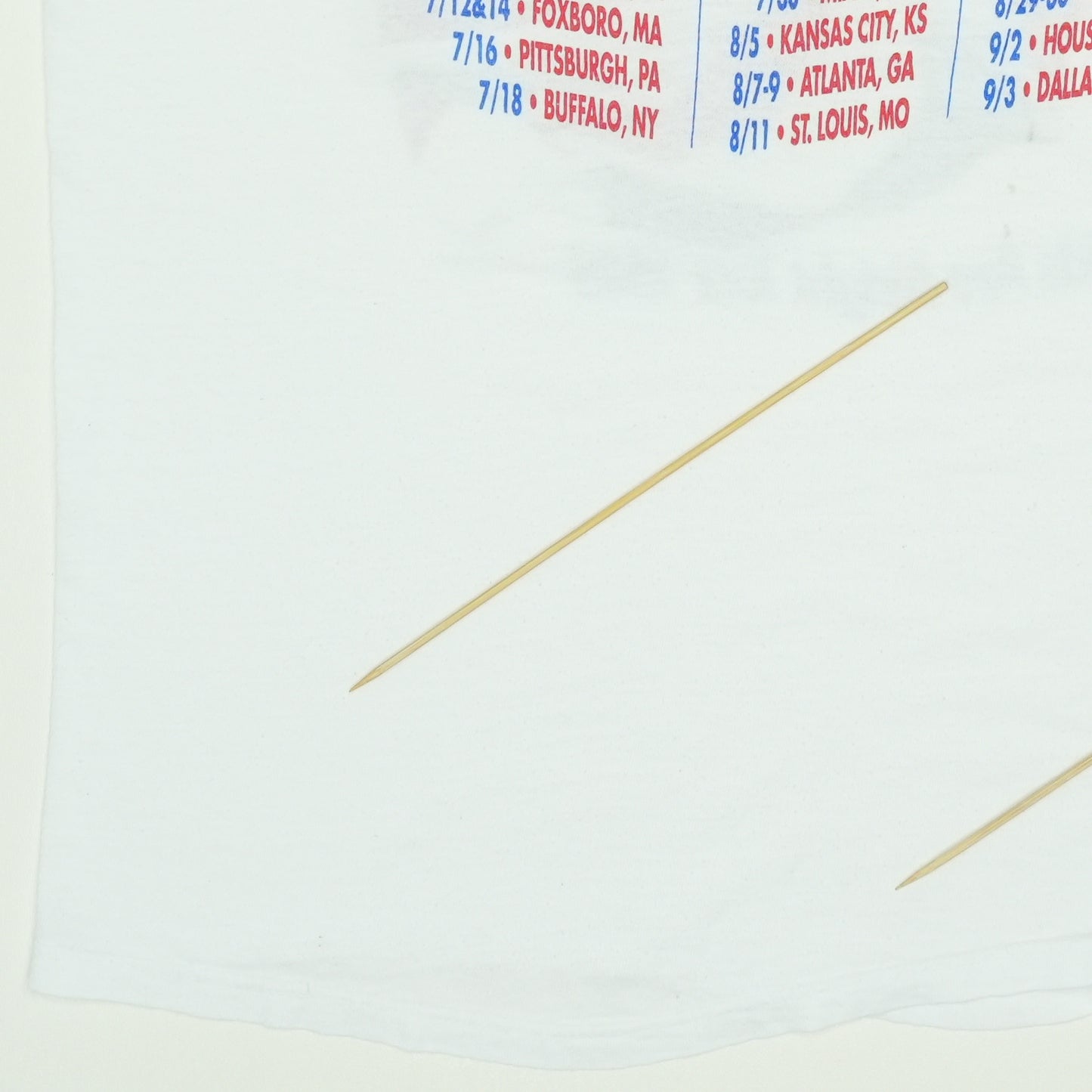 1989 The Who Kids Are Alright Tour Shirt