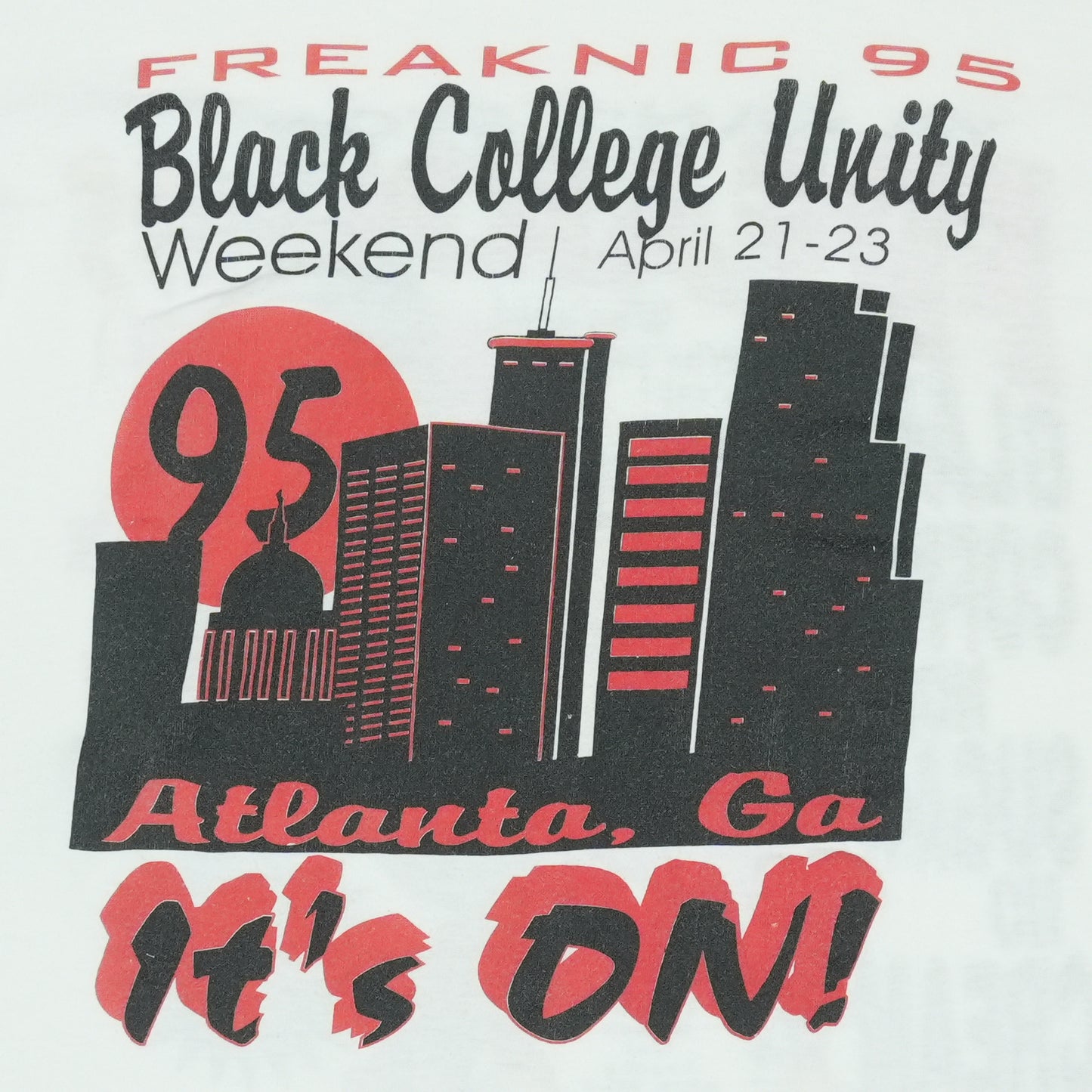 1995 Freaknik Atlanta Georgia Shirt