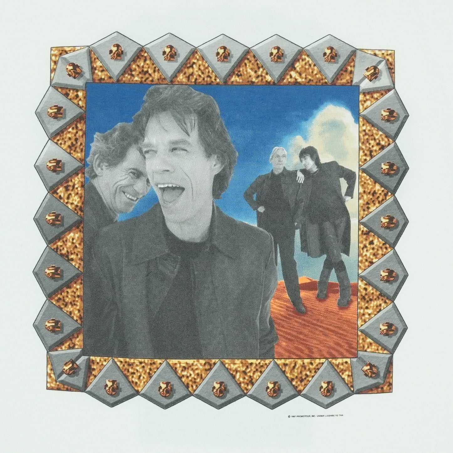 1997 Rolling Stones Bridges To Babylon Tour Shirt