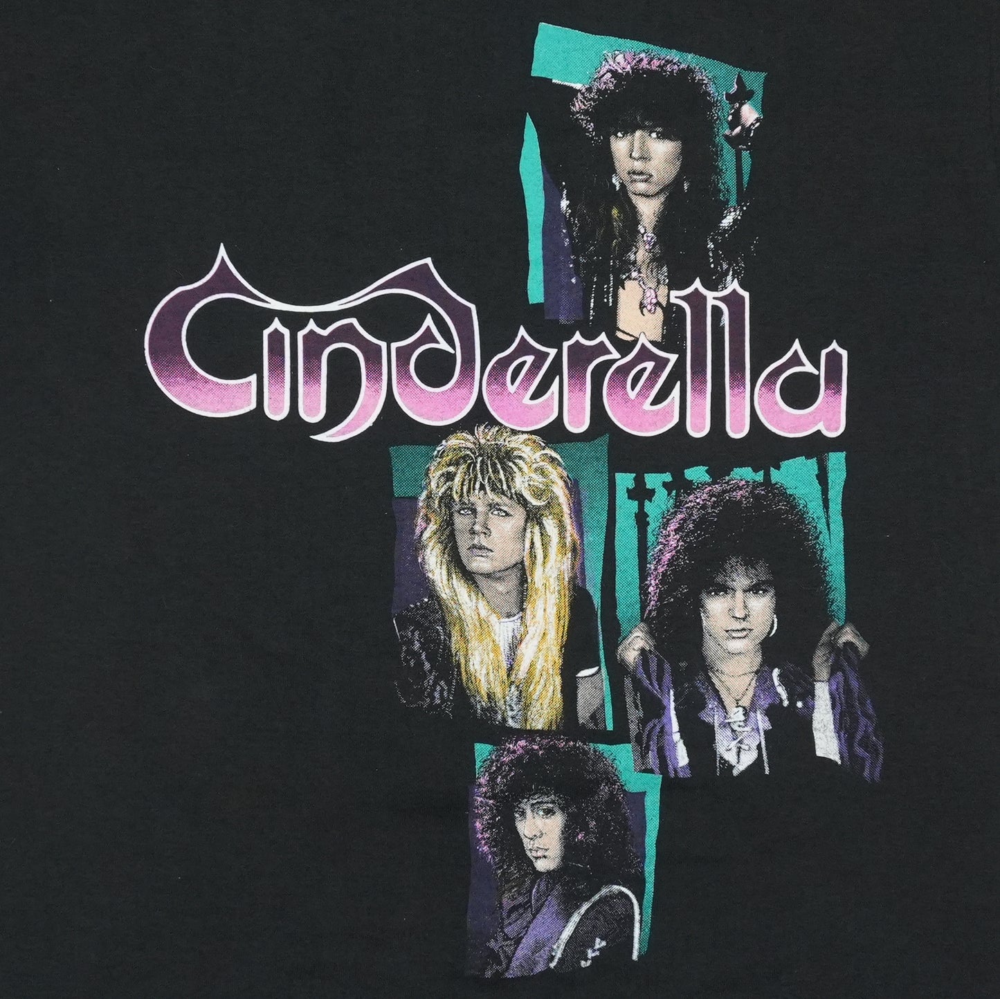 1986 Cinderella Shakes The US Tour Shirt