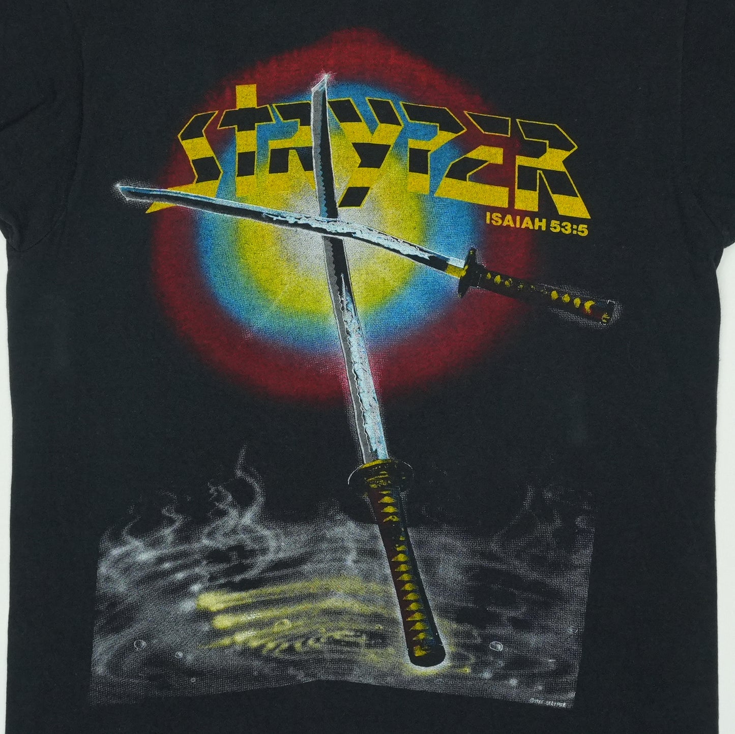 1985 Stryper Soldiers Under Command Tour Shirt
