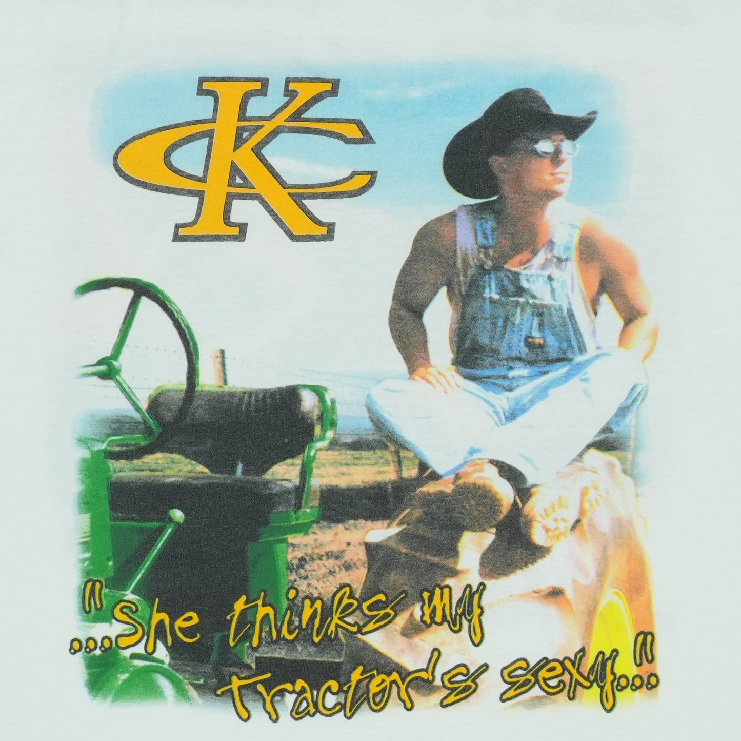 1999 Kenny Chesney She Thinks My Tractor's Sexy Shirt