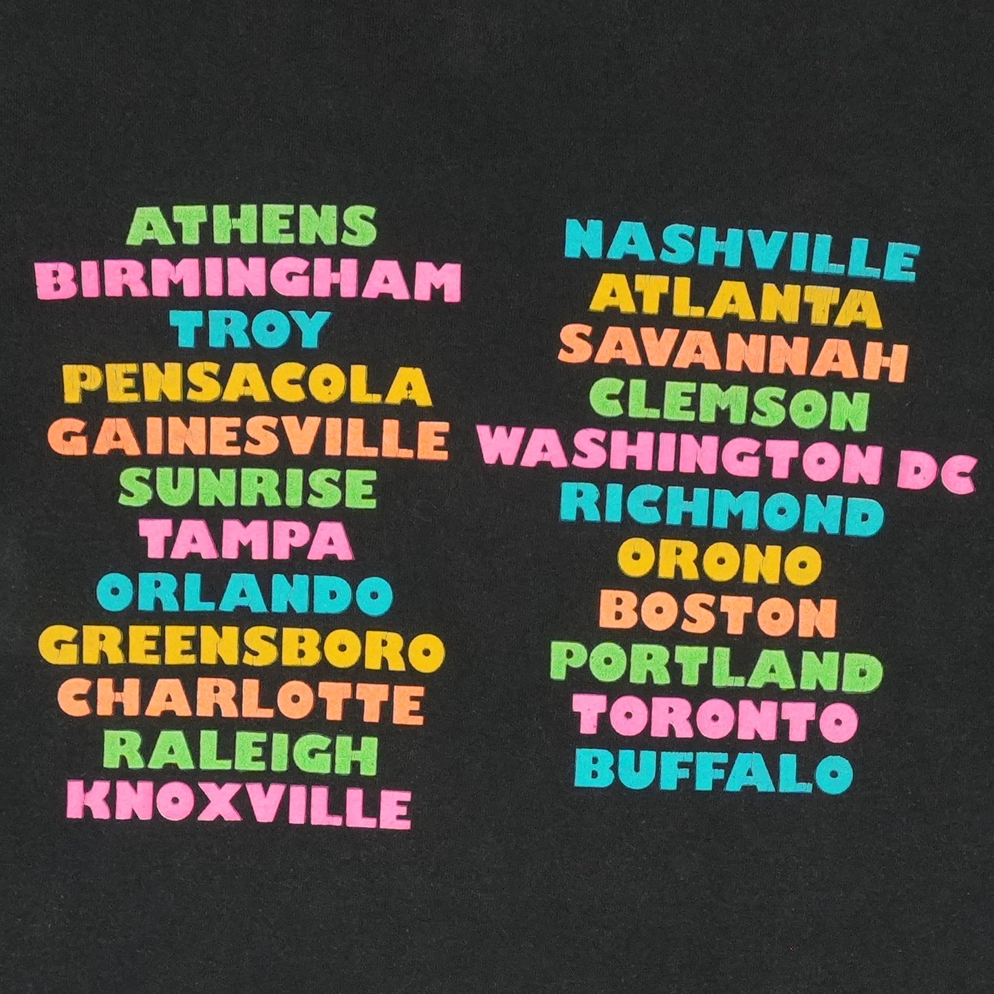 1989 B-52's Cosmic Thing Shirt