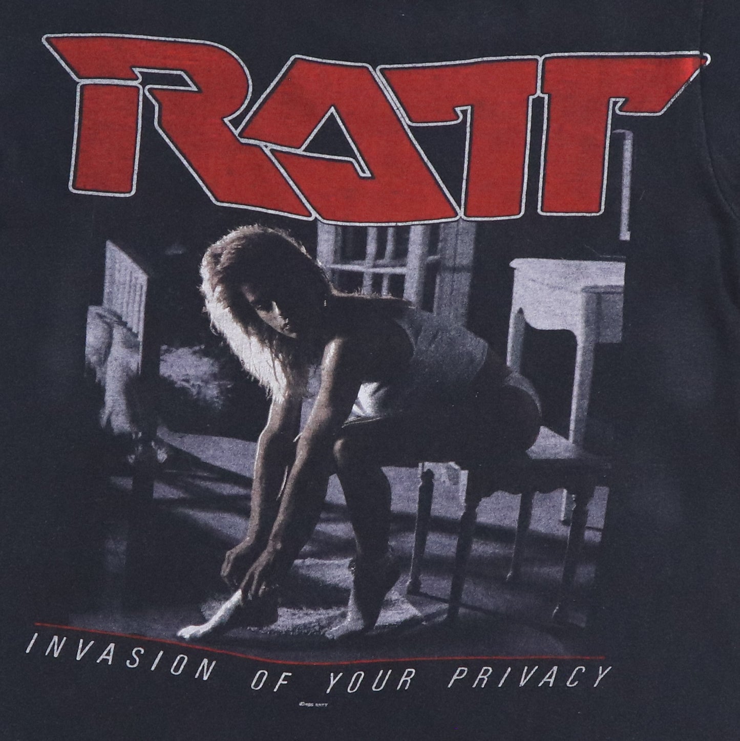 1985 Ratt Invasion Of Privacy Tour Shirt
