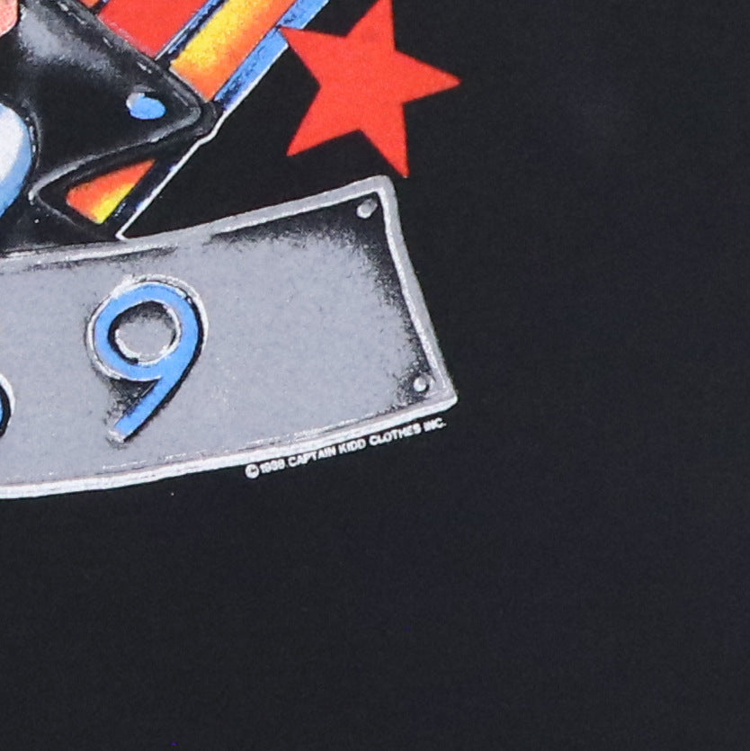 1989 Bon Jovi We're Back Kickin Ass Tour Shirt