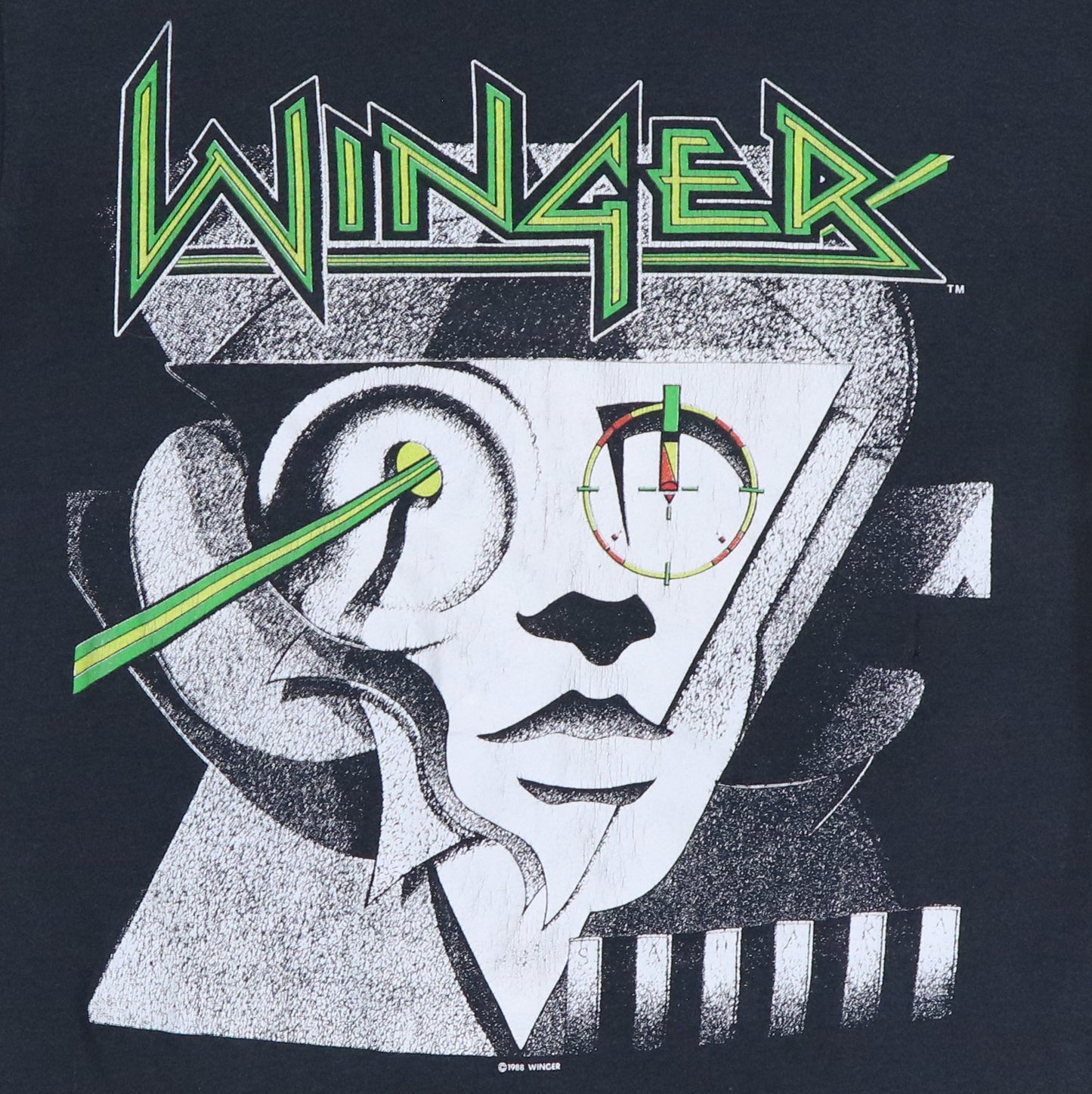 1988 Winger Too Tuff To Tame Tour Shirt