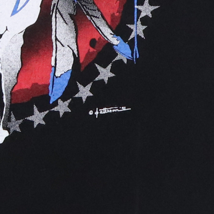 1991 American Motorcycles Rally Skull Shirt