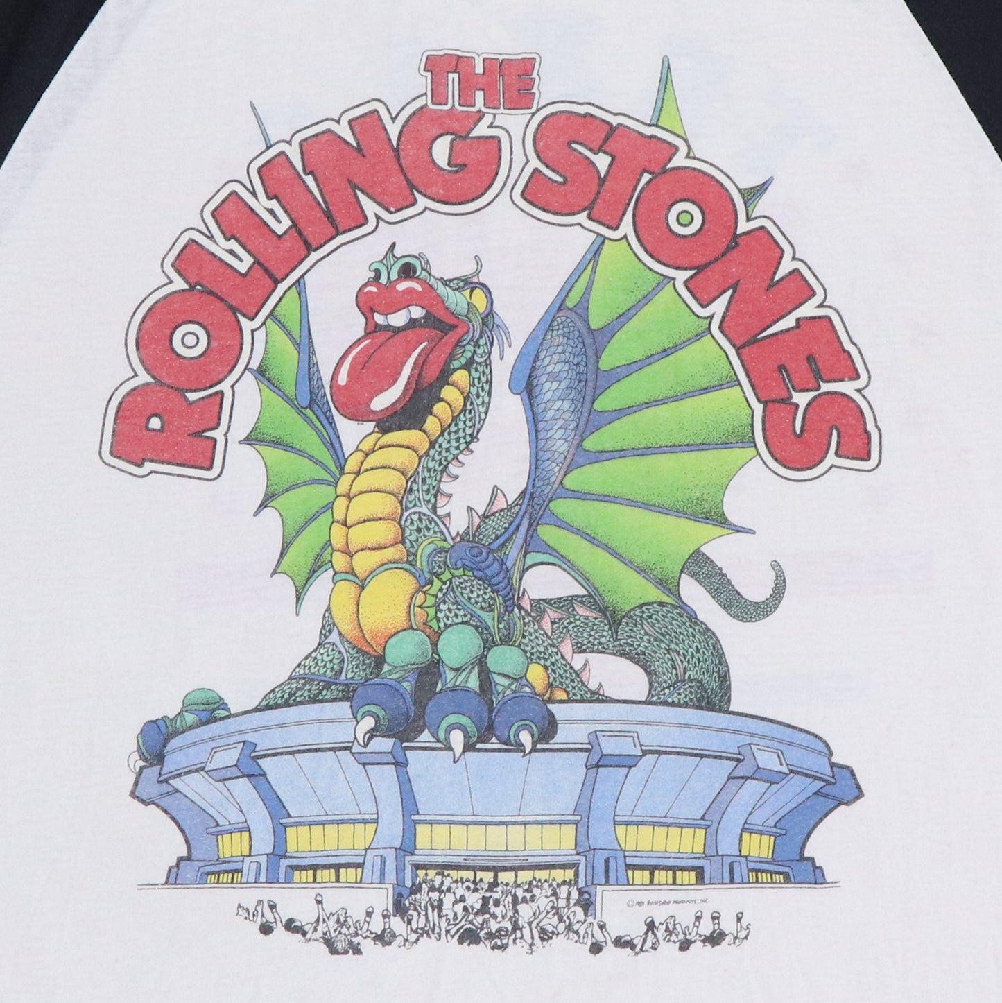 1981 Rolling Stones Texas Concert Jersey Shirt