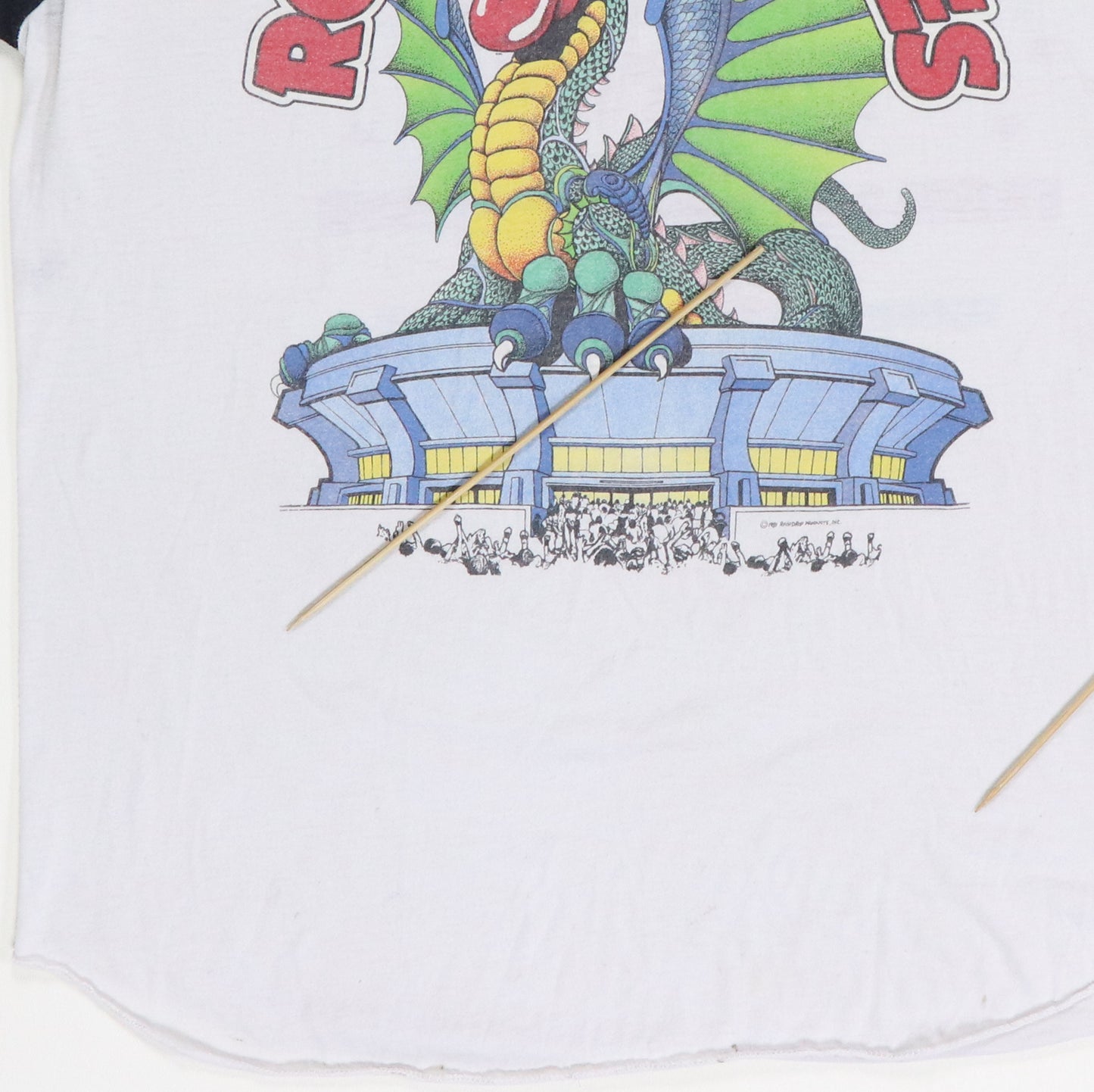 1981 Rolling Stones Texas Concert Jersey Shirt