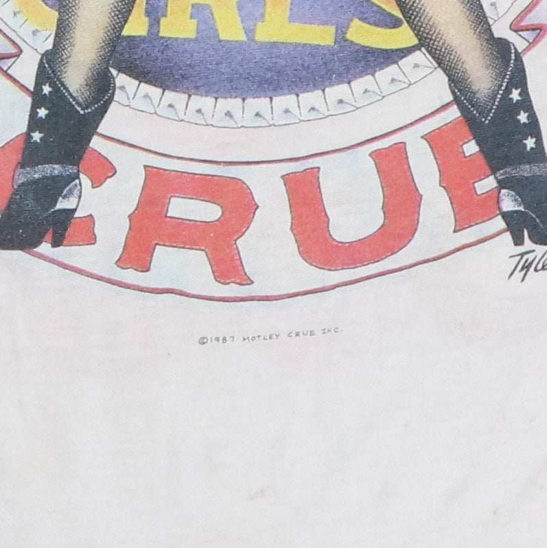 1987 Motley Crue Bad Boy Boogie Jersey Shirt