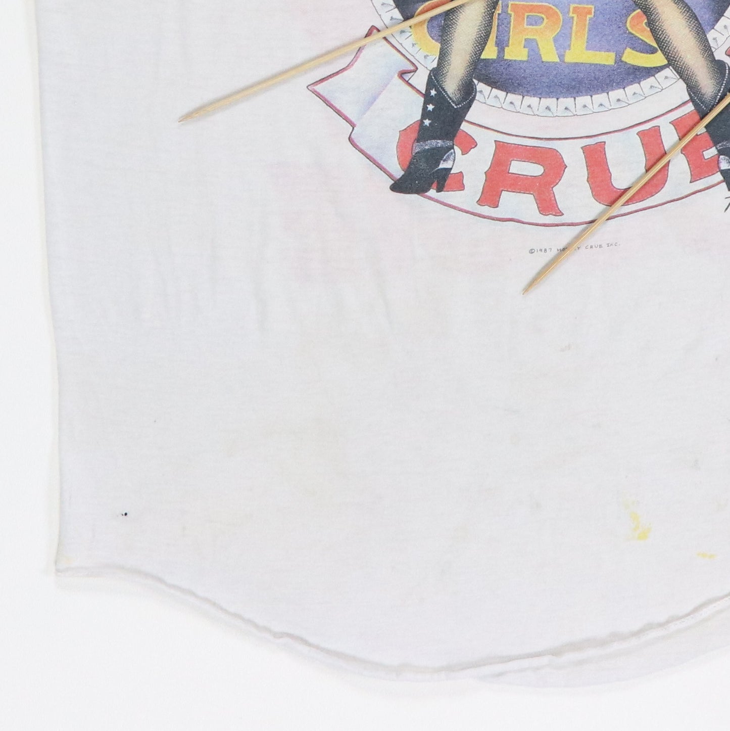 1987 Motley Crue Bad Boy Boogie Jersey Shirt