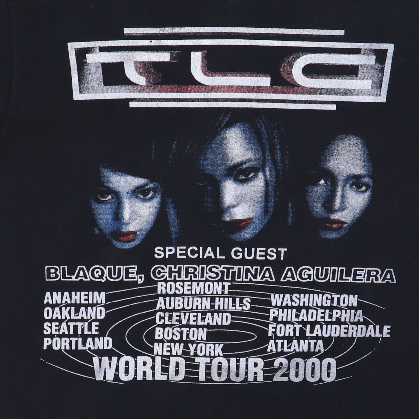 2000 TLC Fan Mail Tour Shirt