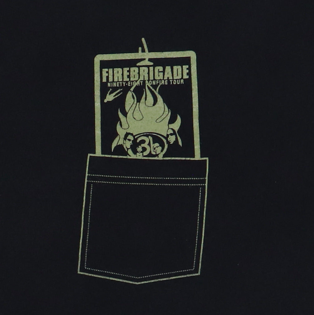 1998 Third Eye Blind Bonfire Crew Tour Shirt