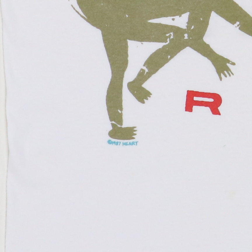 1987 Heart Bad Animals Tour Shirt