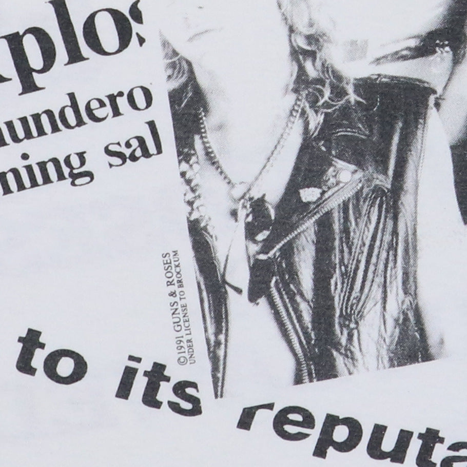 1991 Guns N Roses All Over Print Shirt